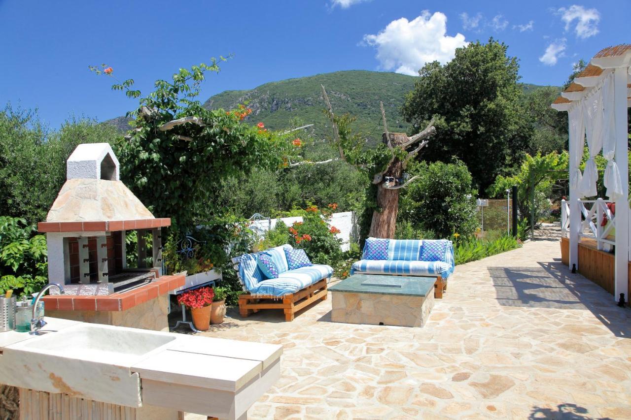 Blue Sky Cottage, Kanouli Beach Halikounas Eksteriør bilde