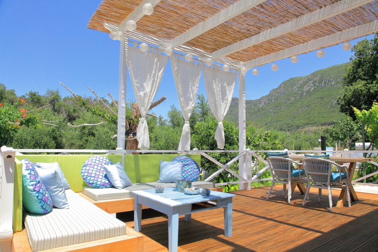 Blue Sky Cottage, Kanouli Beach Halikounas Eksteriør bilde