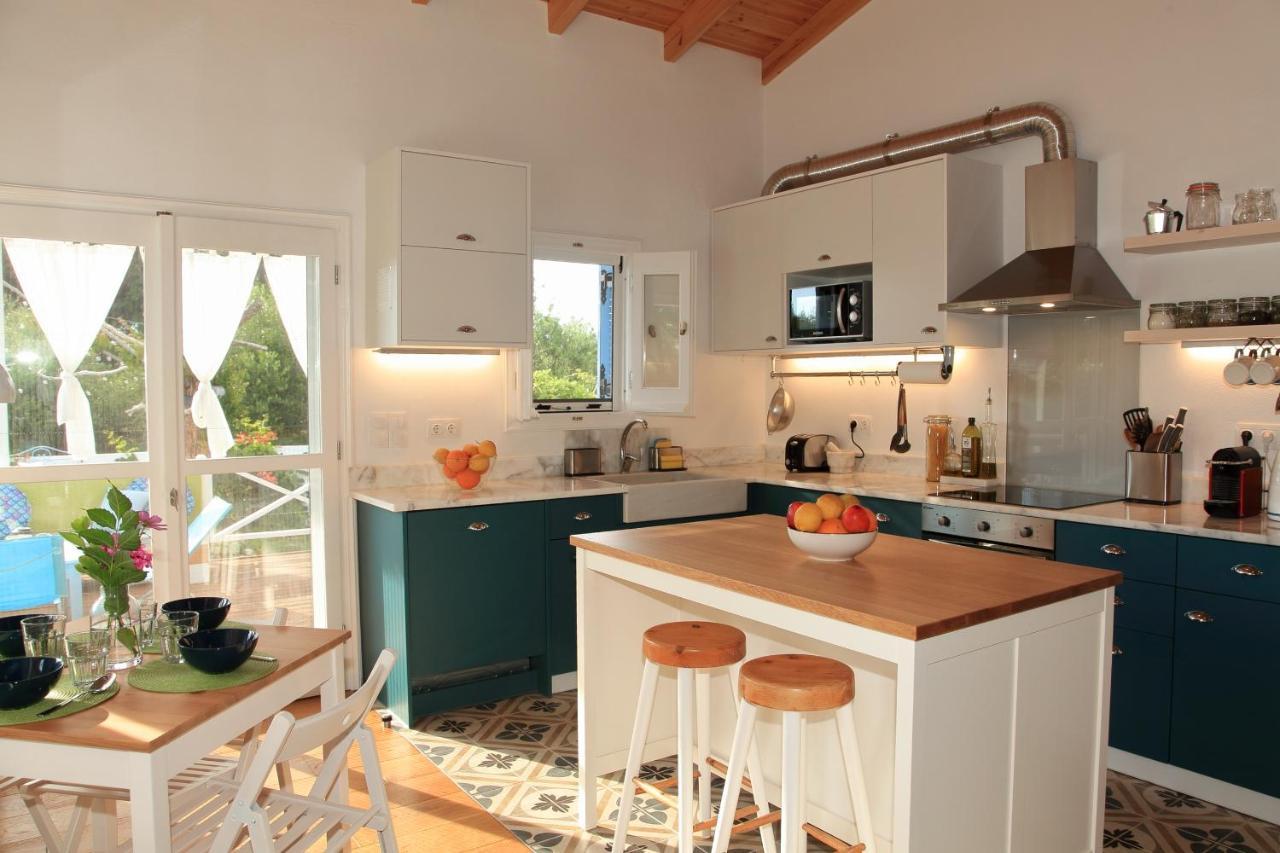 Blue Sky Cottage, Kanouli Beach Halikounas Eksteriør bilde