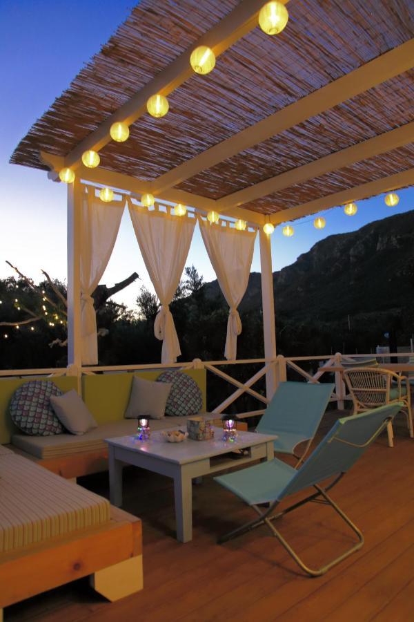 Blue Sky Cottage, Kanouli Beach Halikounas Eksteriør bilde