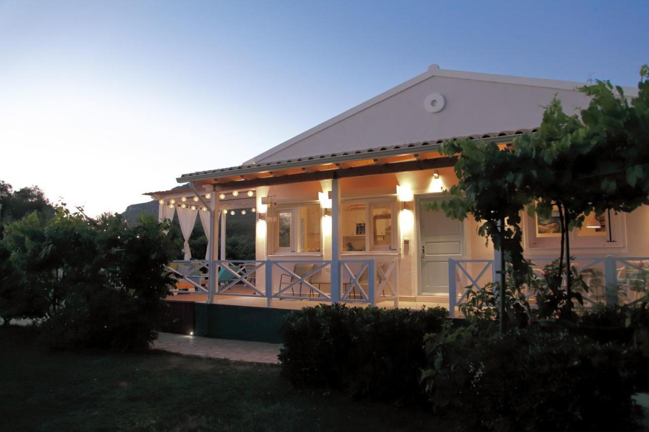 Blue Sky Cottage, Kanouli Beach Halikounas Eksteriør bilde